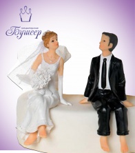 Фигурка на торт № 10554 "Жених и невеста"